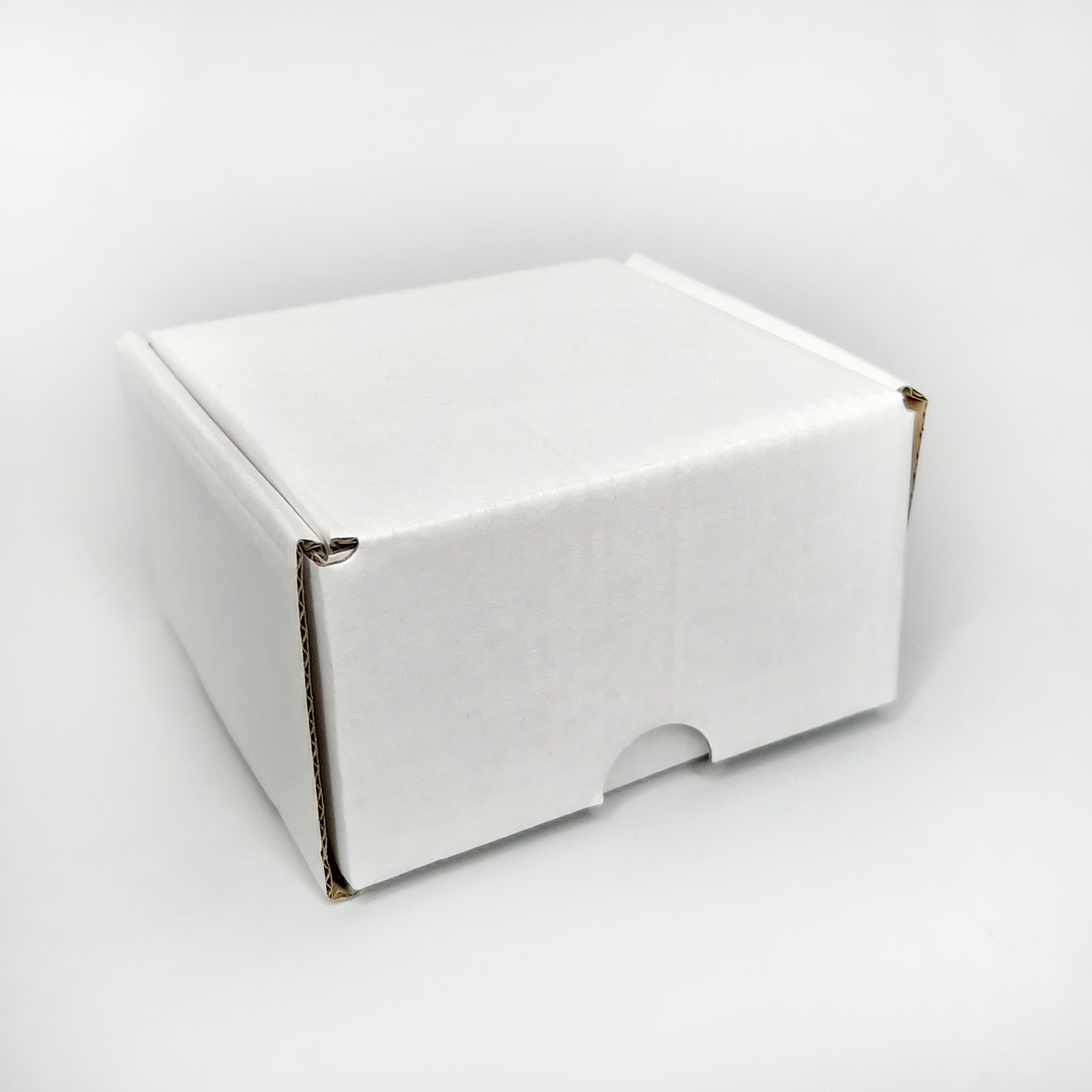 Самосборная коробка 92х83х53 мм, белая, 10 шт